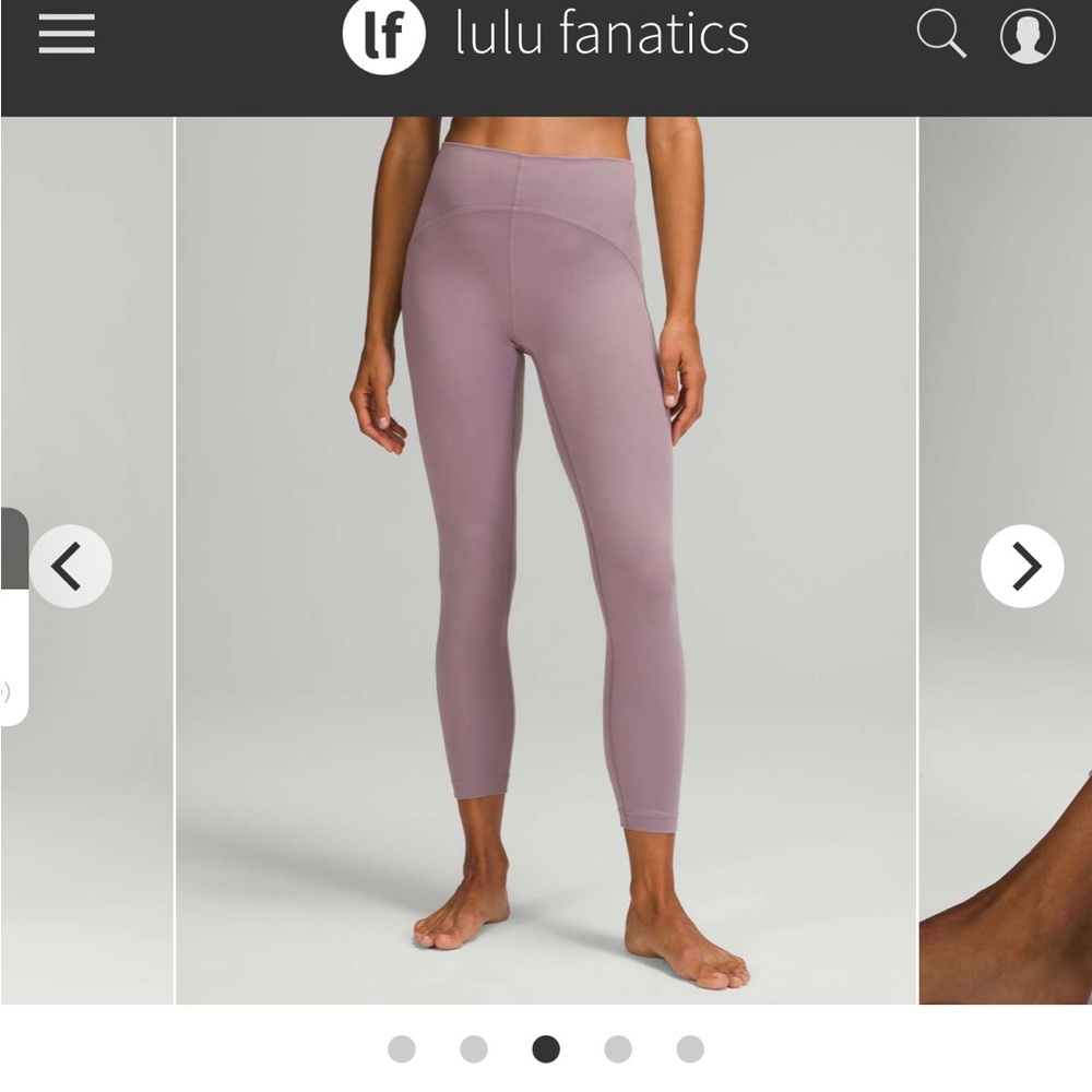 LIKE NEW- Lululemon Instill High-Rise Tight 25